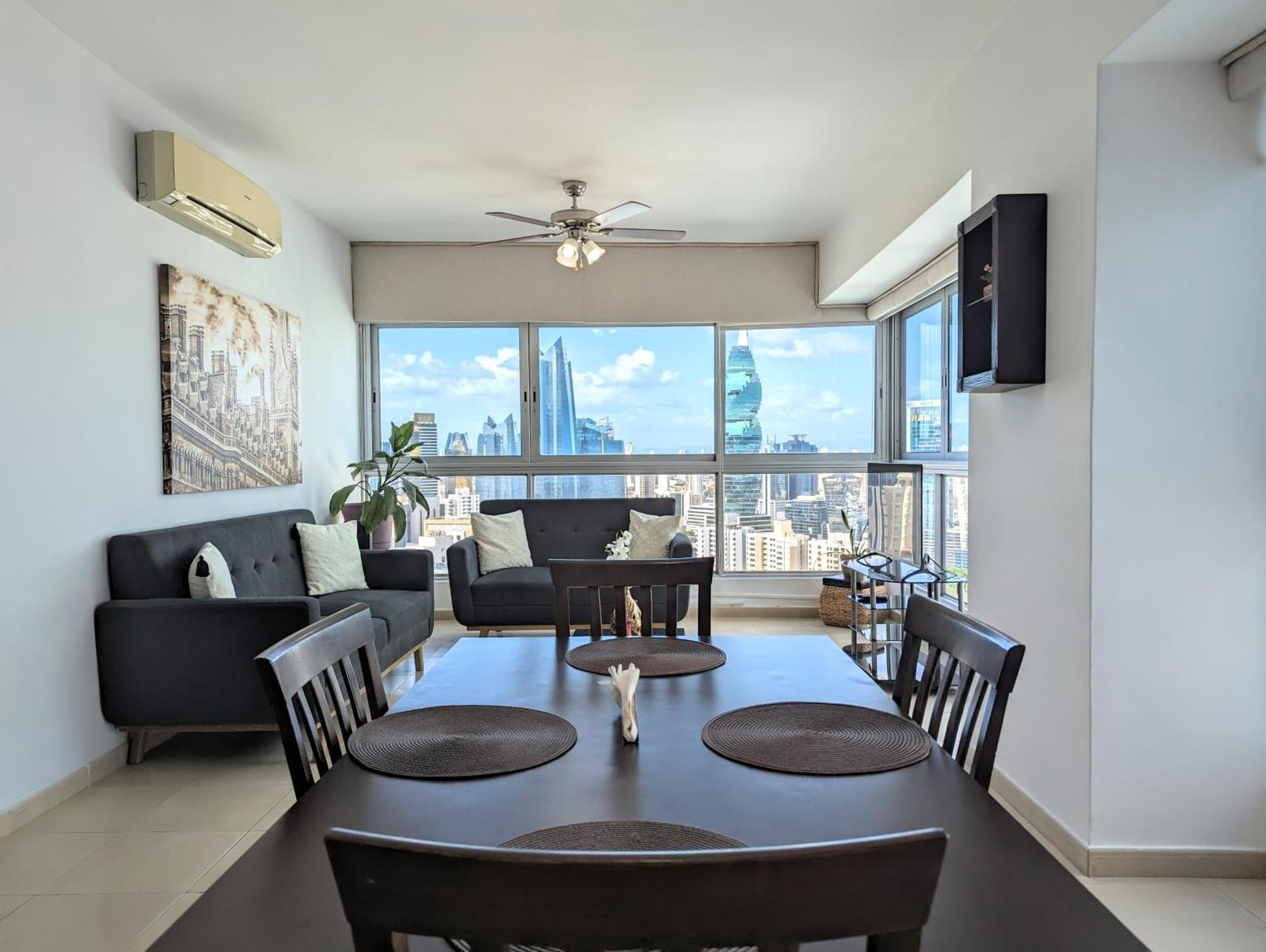 Yc 3602 L Apartamento 2Br En Av Balboa Ciudad de Panamá Exterior foto